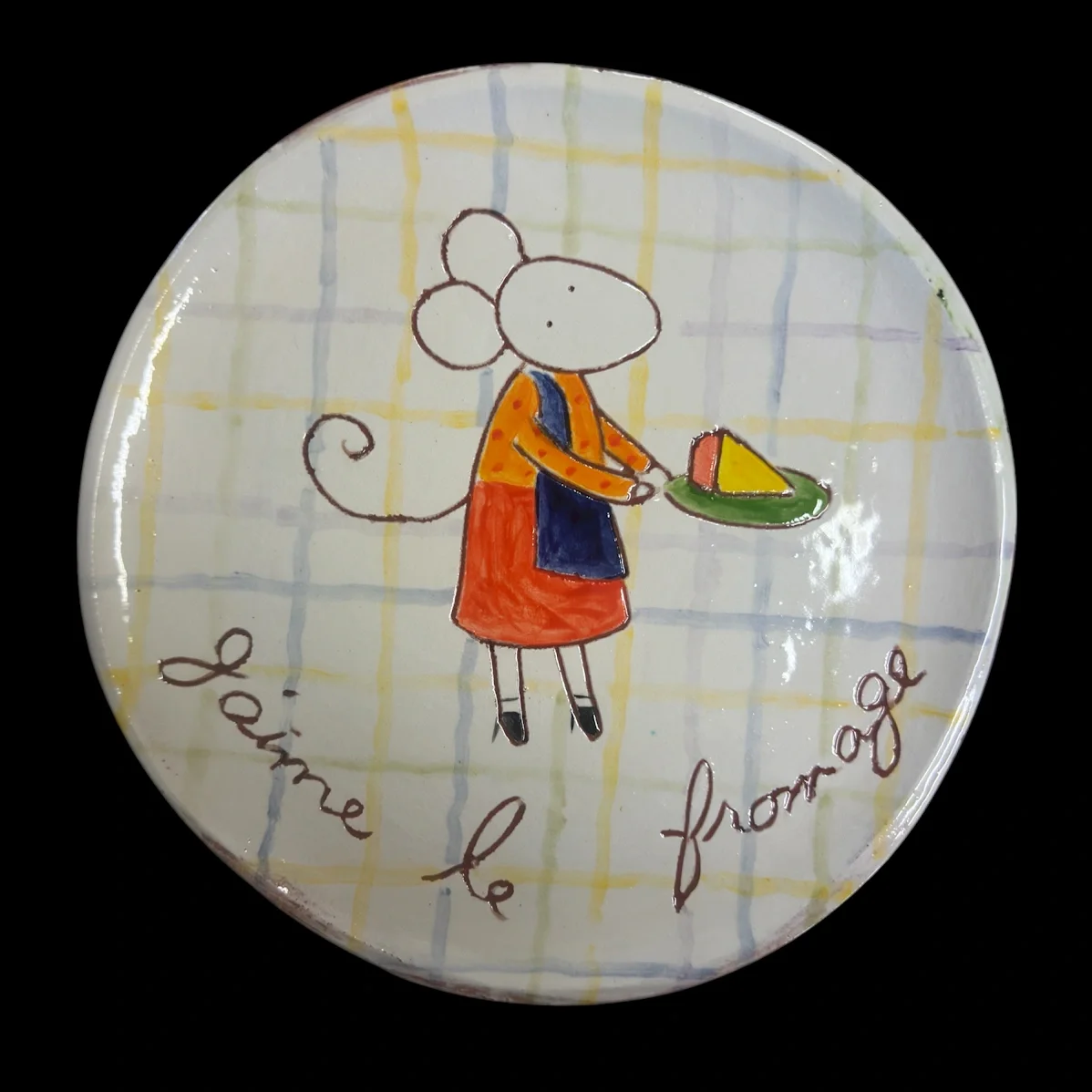 Mouse Cheese Plates