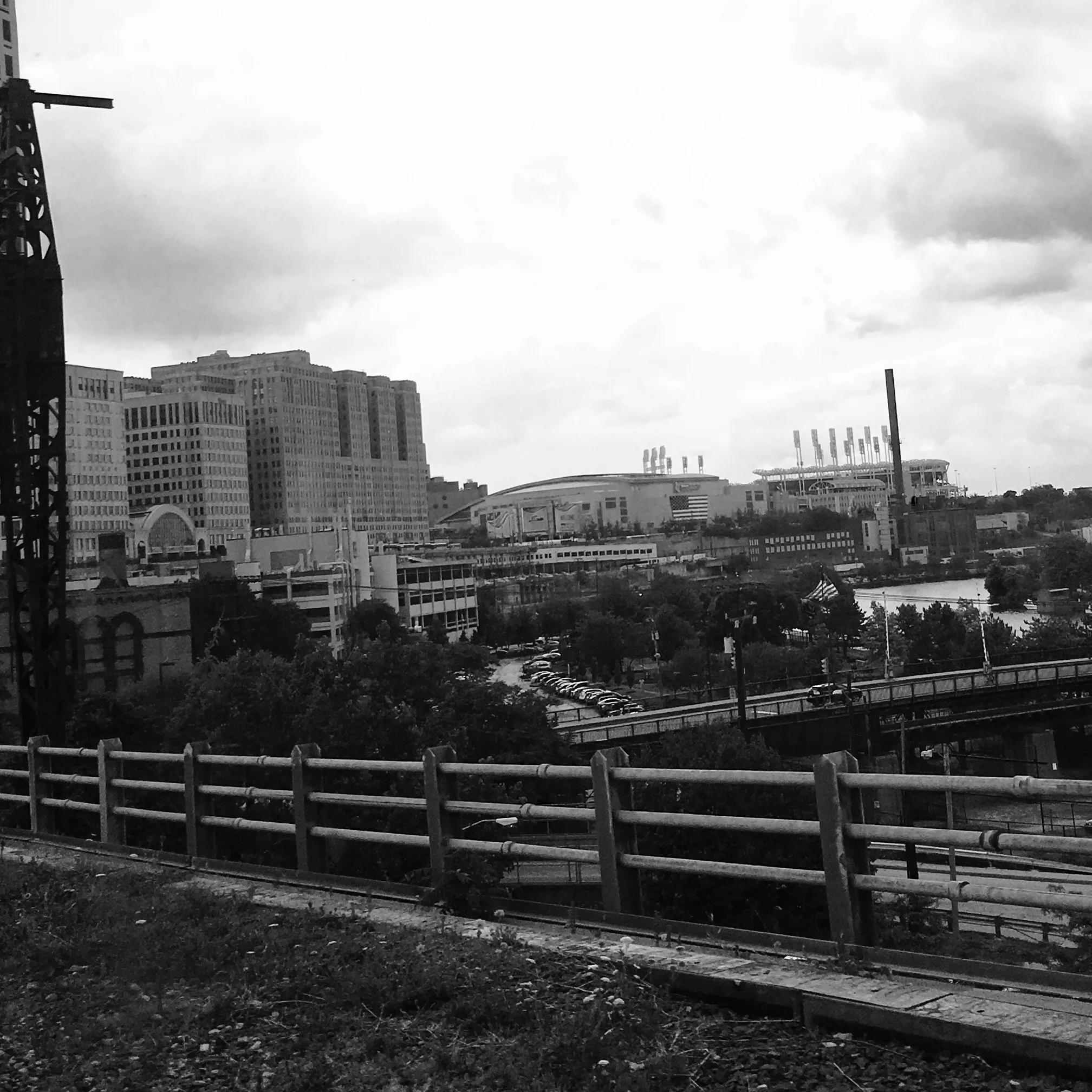 Rolling in to fortress Cleveland and the Quicken Loans Arena.
