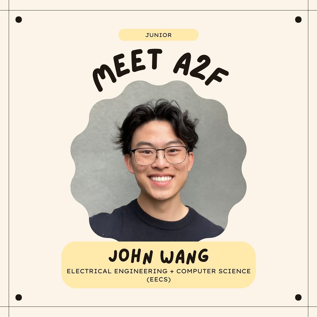 Hey Berkeley bears! This week we&rsquo;re introducing John, a current junior studying Electrical Engineering and Computer Science, also known as EECS! Get to know a little bit about John and his Berkeley recs in the next couple slides! 

#ucberkeley 