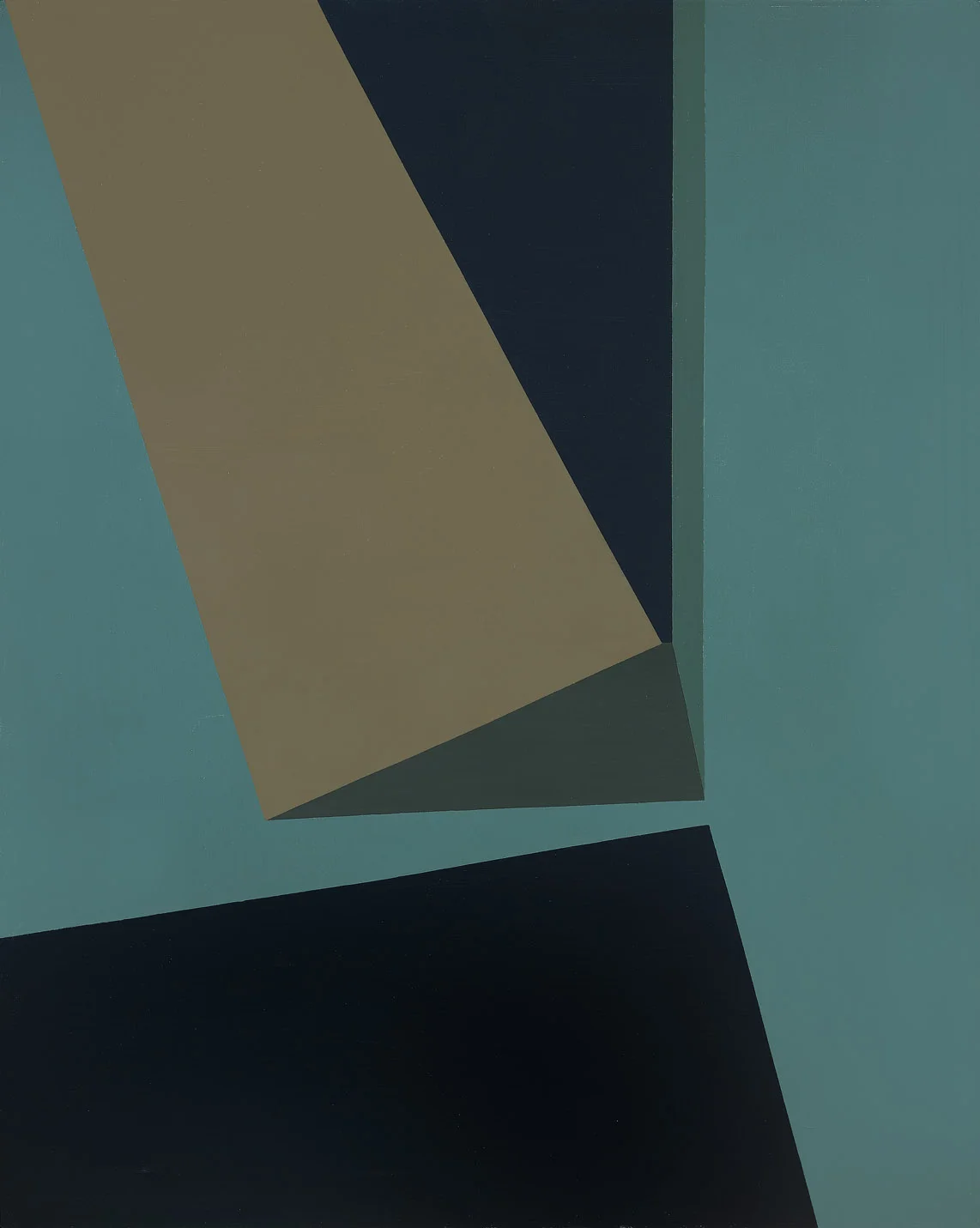 Discovery II , 1961 oil on canvas 50 x 40 inches; 127 x 101.6 centimeters