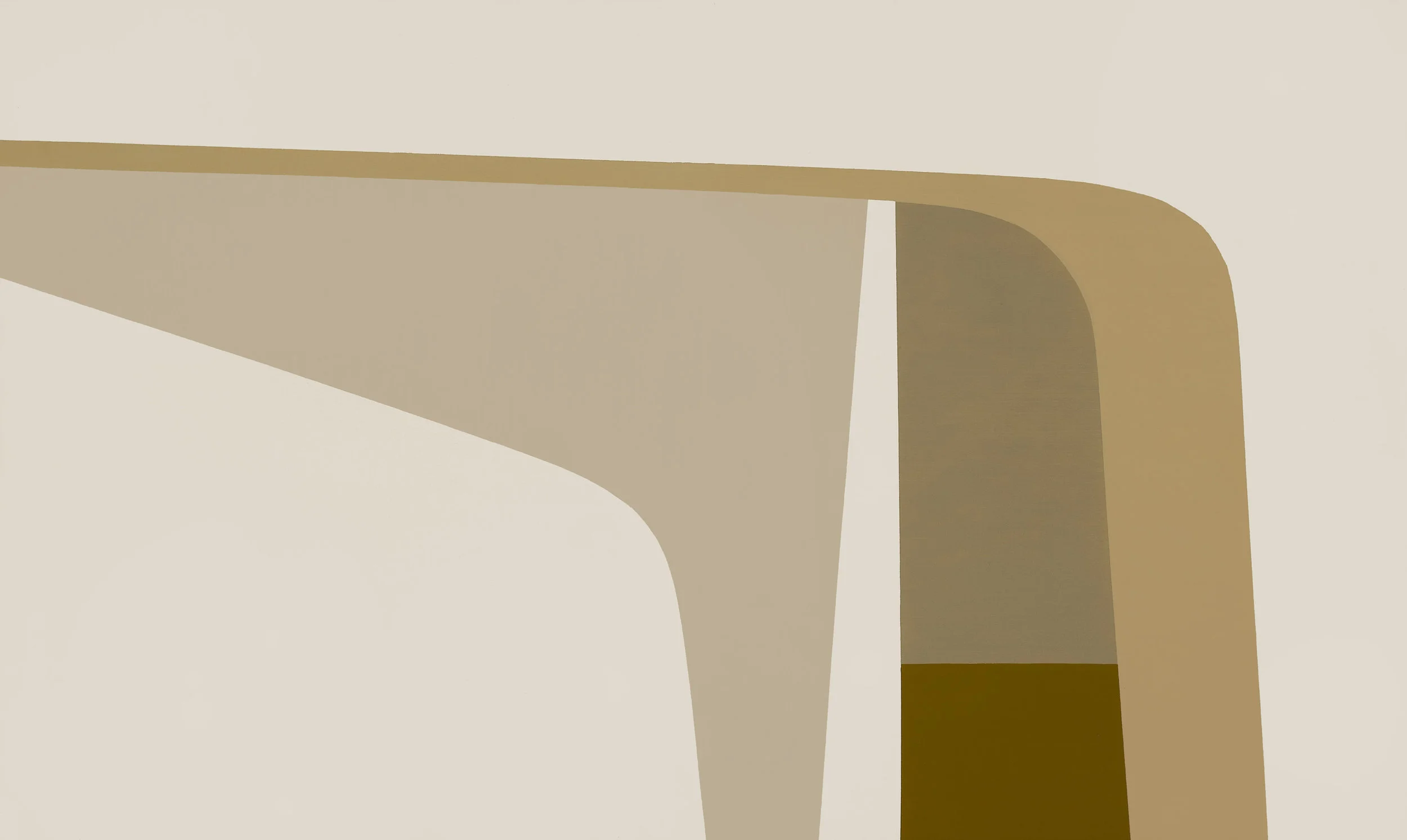 Untitled (Arches II) , 1962 oil on canvas 30 x 50 inches; 76.2 x 127 centimeters