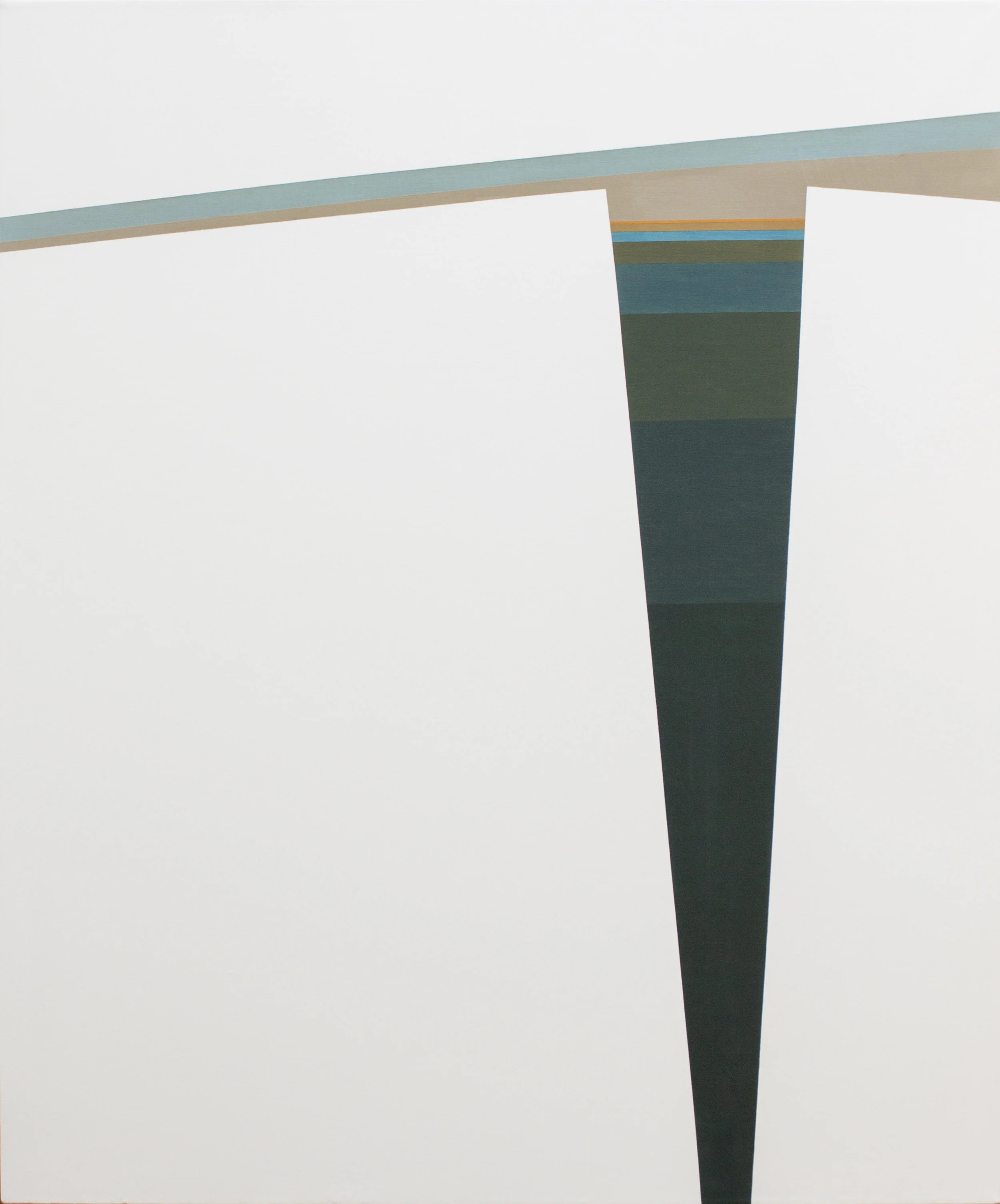 Untitled (March) , 1962 oil on canvas 60 x 50 inches; 152.4 x 127 centimeters