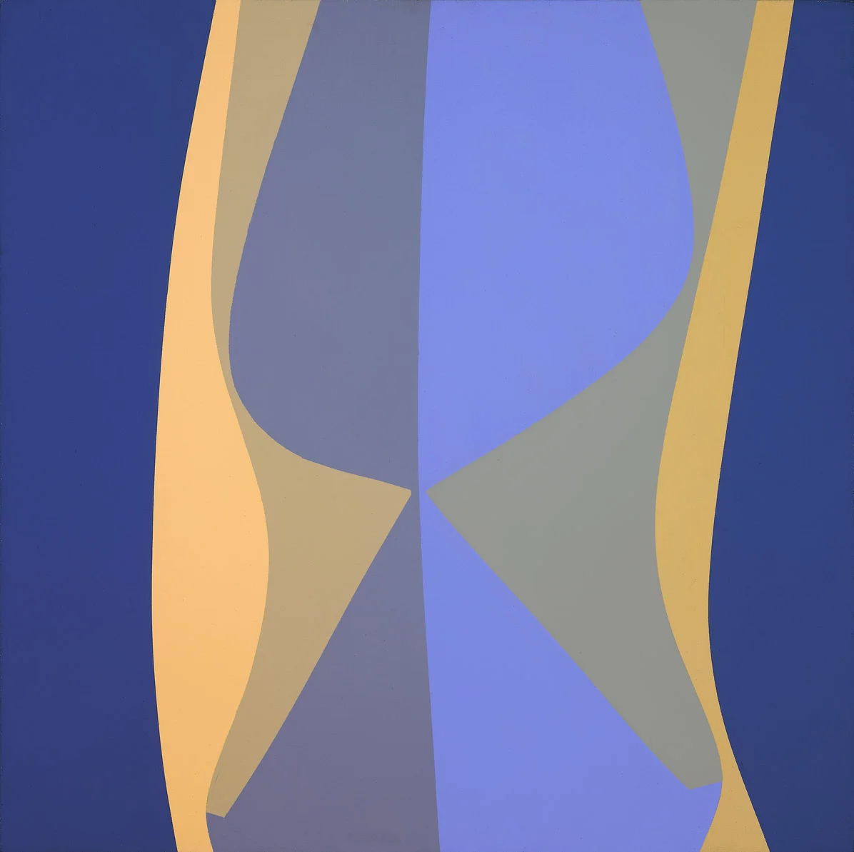 Untitled (March) , 1969 acrylic on canvas 30 x 30 inches; 76.2 x 76.2 centimeters