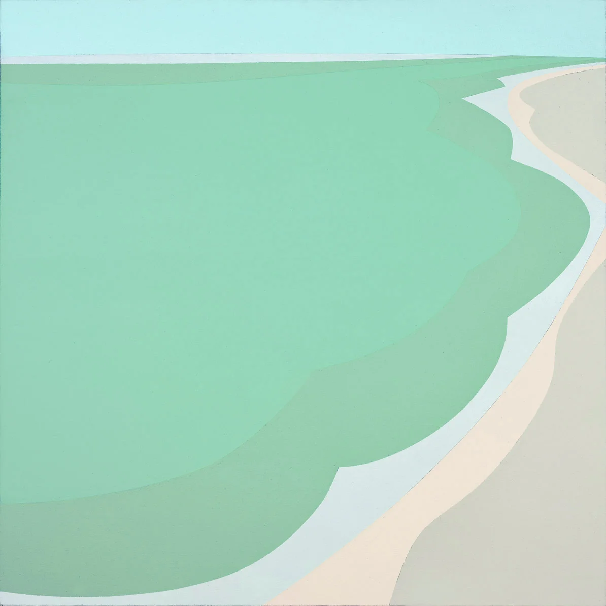 Untitled , 1970 acrylic on canvas 30 x 30 inches; 76.2 x 76.2 centimeters