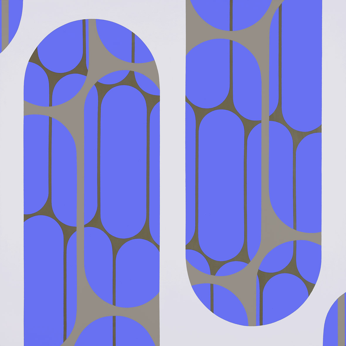 Arcanum #7 , 1970 acrylic on canvas 60 x 60 inches; 152.4 x 152.4 centimeters