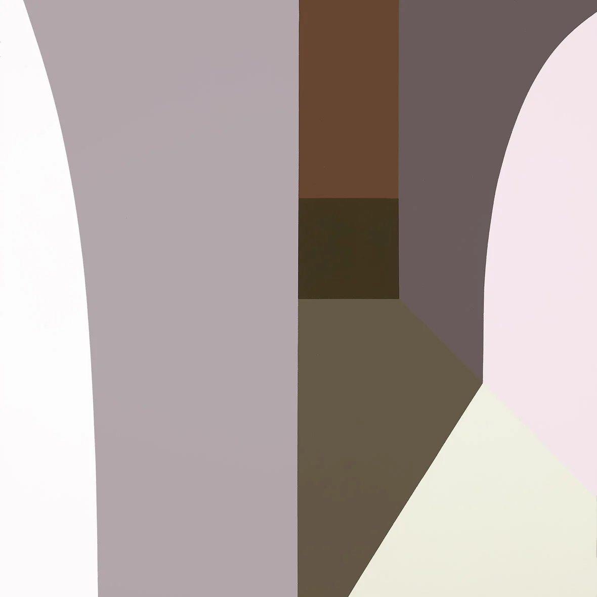 Dark View , 1972 acrylic on canvas 60 x 60 inches; 152.4 x 152.4 centimeters