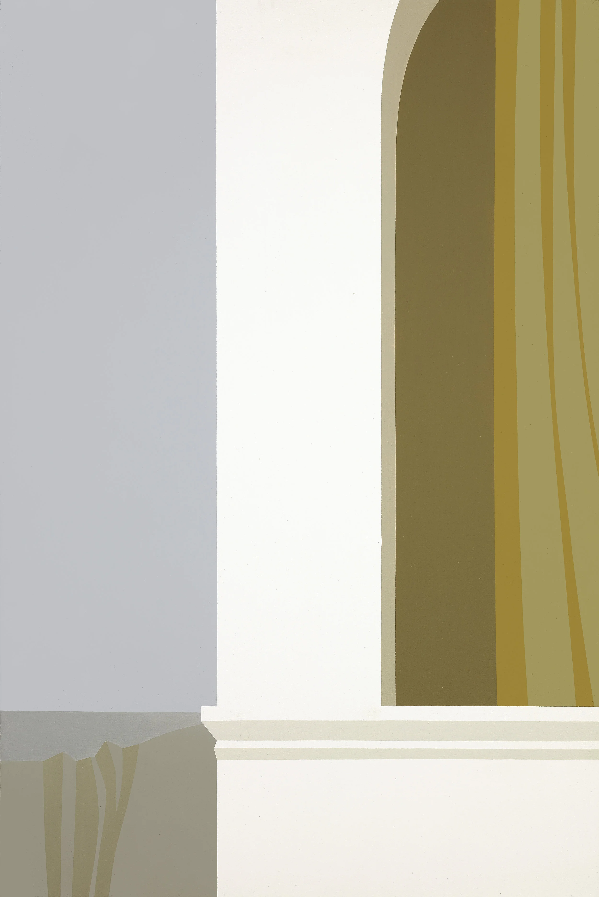 Untitled (March) , 1973 acrylic on canvas 60 x 40 inches; 152.4 x 101.6 centimeters