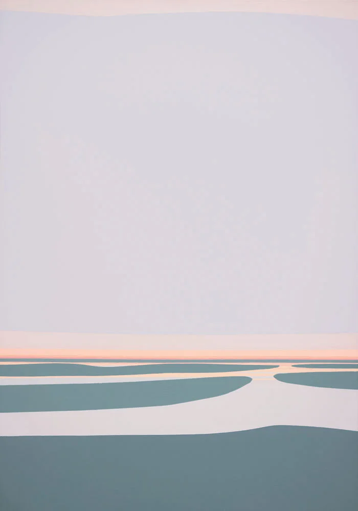 Wetlands II , 1983 acrylic on canvas 50 x 35 inches; 127 x 88.9 centimeters