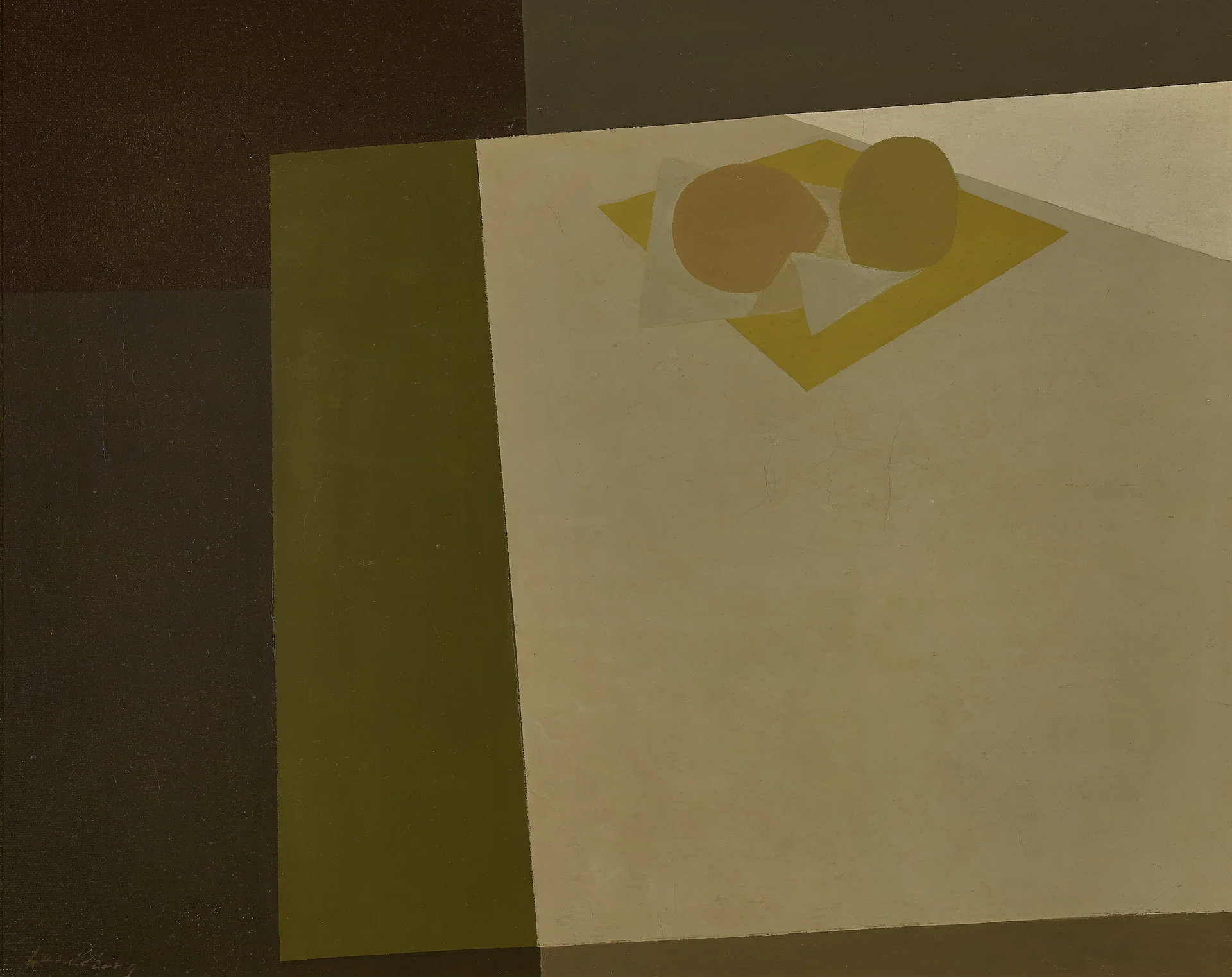 Untitled (Still Life) , 1960 oil on canvas 16 x 20 inches; 40.6 x 50.8 centimeters