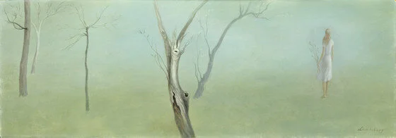 Spring , 1951 oil on masonite 12 3/8 x 35 inches; 31.43 x 88.9 centimeters Los Angeles County Museum of Art