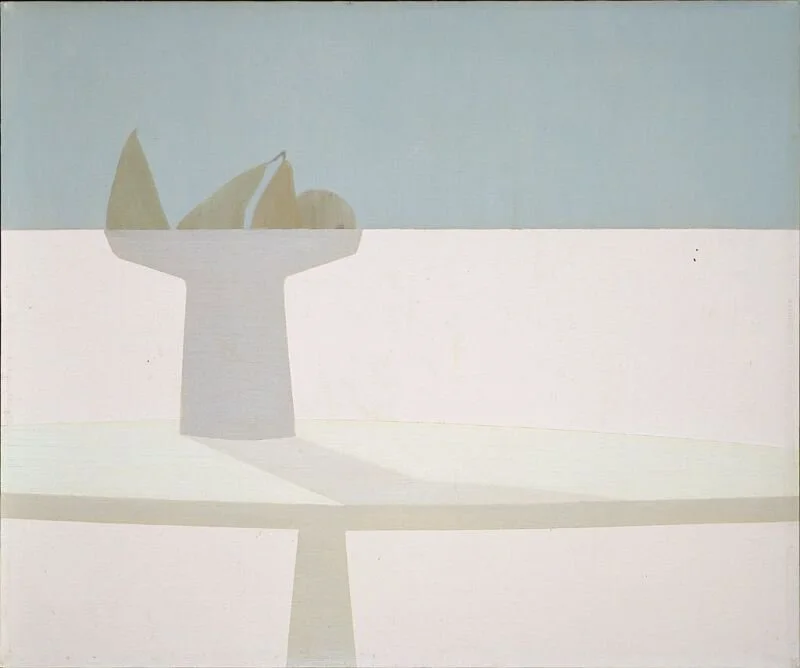 Still Life , 1963 oil on canvas 19 7/8 × 24 1/8 inches; 50.5 × 61.2 centimeters Hirshhorn Museum and Sculpture Garden