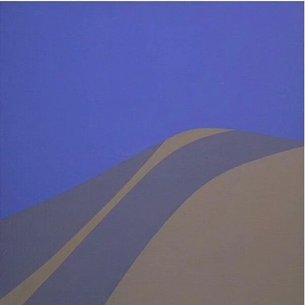 Blue Sky , 1966 acrylic on canvas 12 1/8 × 12 1/8 inches; 30.8 × 30.7 centimeters Hirshhorn Museum and Sculpture Garden