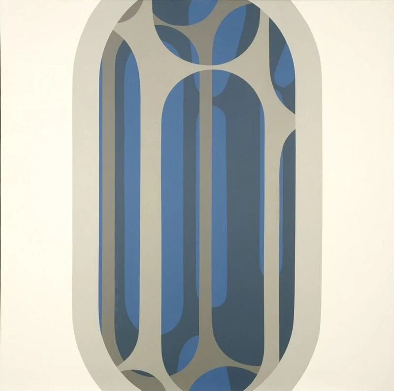 Arcanum #2 , 1968 acrylic on canvas 60 × 60 inches; 152.4 × 152.4 centimeters Hirshhorn Museum and Sculpture Garden
