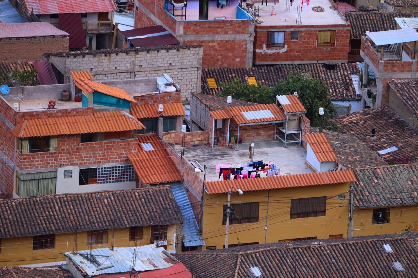 Peruvian Homesteads #village #cliffview #house #homes #peru #ollantaytambo #explore #travel #photography