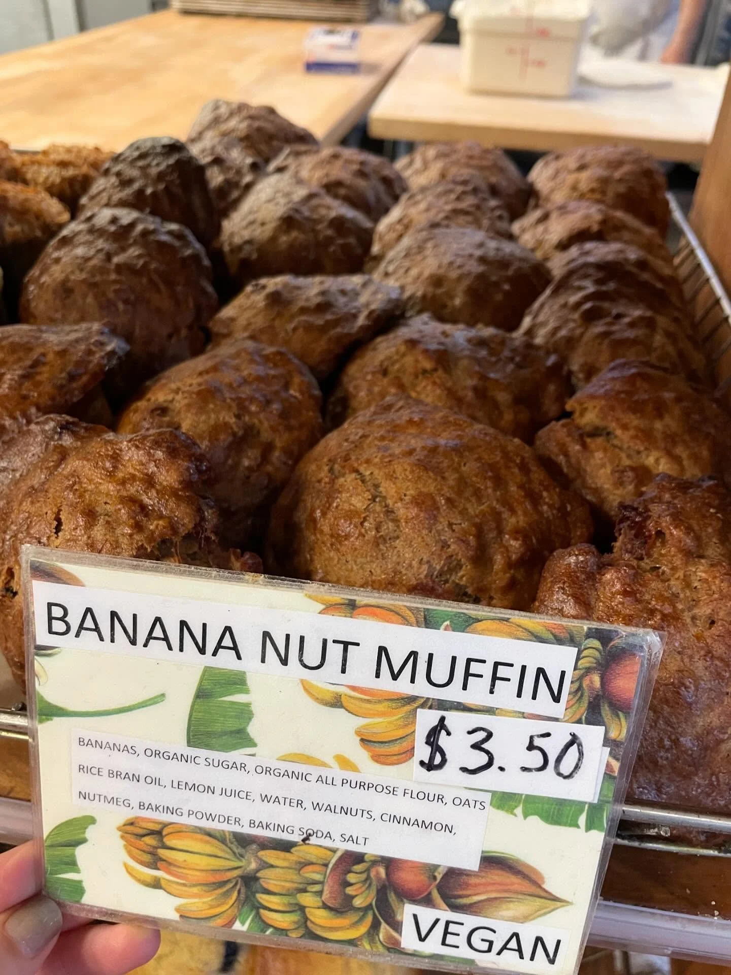 Banana nut muffin is here! Vegan, on shelves now, a seasonal fave 

#eastbayeats #emeryville #bakery #sfbay #coop