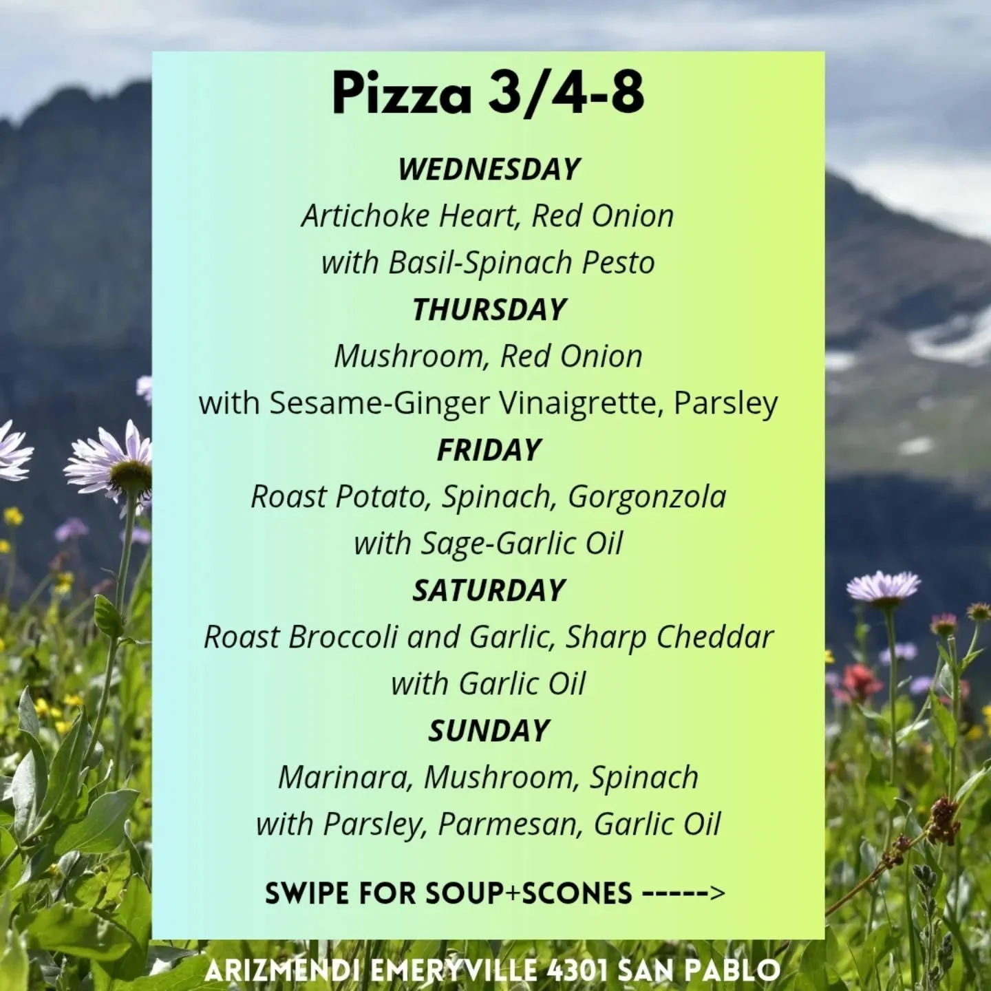 Pizza update!! Due to some oven shenanigans, our prep plan has changed. Adjust your plans accordingly.