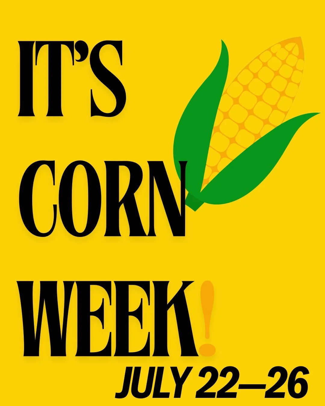 Things have been shuckin&rsquo; at Arizmendi Emeryville! Can you guess why? 🌽It&rsquo;s CORN WEEK!!🌽

🌽 CORNMEAL LIME COOKIES! 
🌽 SWEET CORN LATTE (Hot/Iced)!
🌽 CORN PIZZA WEEKEND! 

🍕Pizza Menu 🍕
🍅 FRIDAY: CORN, CHERRY TOMATO, CHEDDAR, PARSL