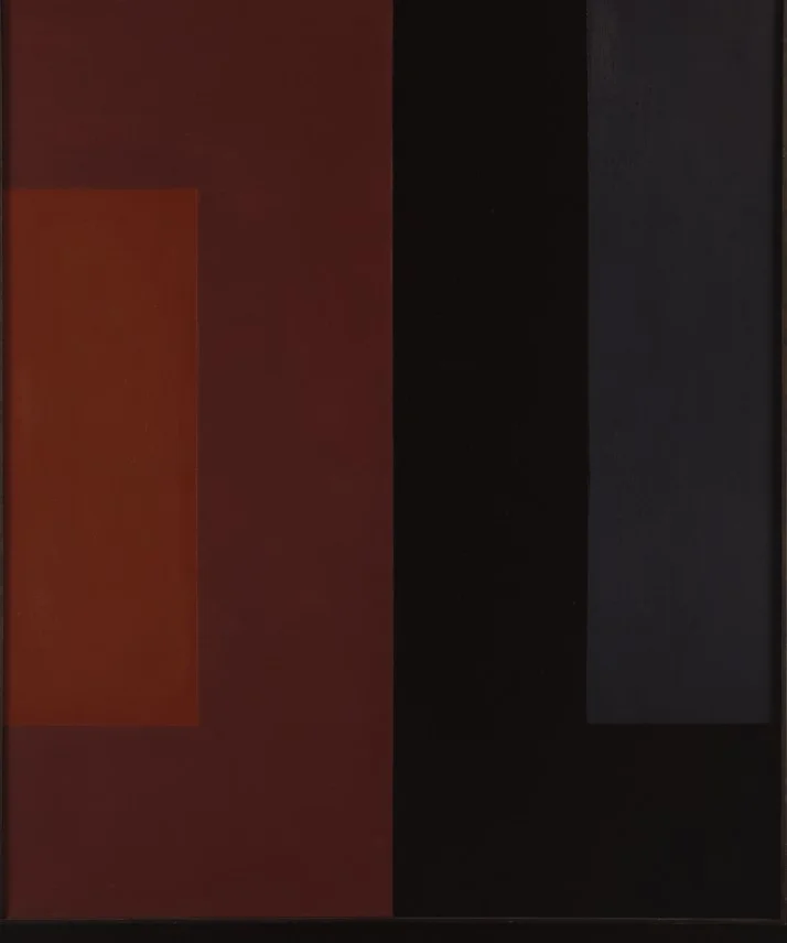 Untitled, Dichotomic Organization 1961 oil on canvas 60 x 50 inches, 152 1/5 x 127 centimeters