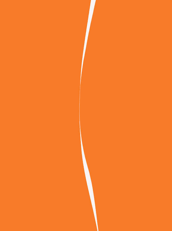 Untitled (Orange) 1971 serigraph, edition of 25 36 x 28 inches, 91 2/5 x 71 1/10 centimeters