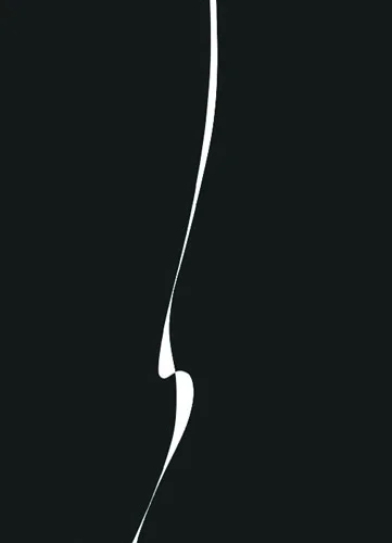 Untitled (Black) 1971 serigraph, edition 13 36 x 28 inches, 91 2/5 x 71 1/10 centimeters