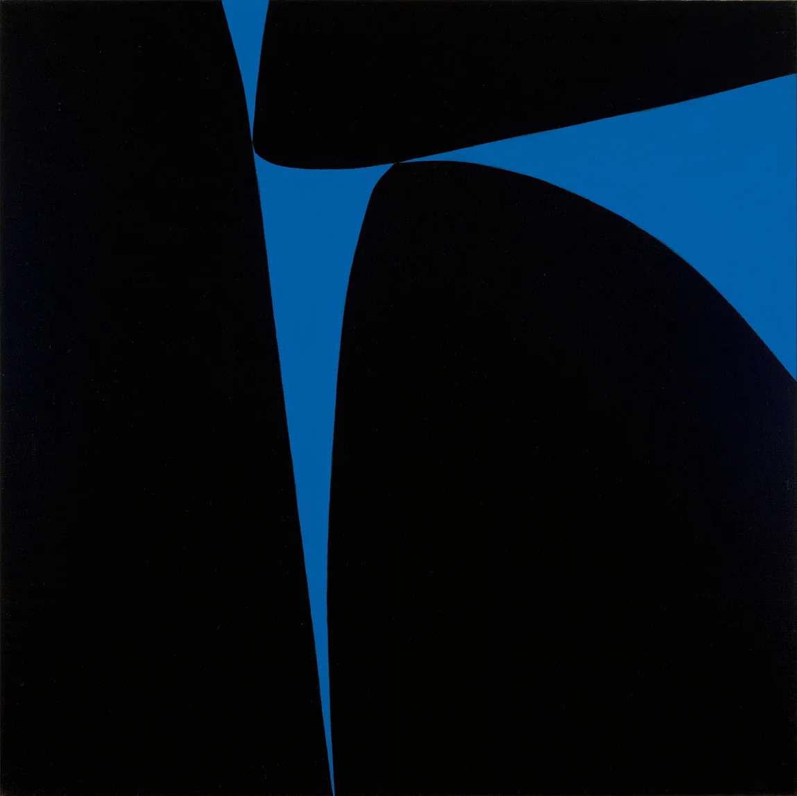 Magical Space Forms 1962 oil on canvas 50 x 50 inches, 127 x 127 centimeters