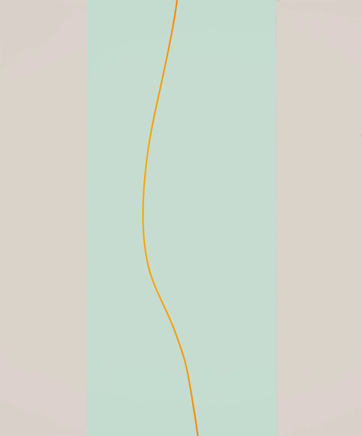 Untitled (December 12) 1964 oil on canvas 60 x 50 inches, 152 2/5 x 127 centimeters