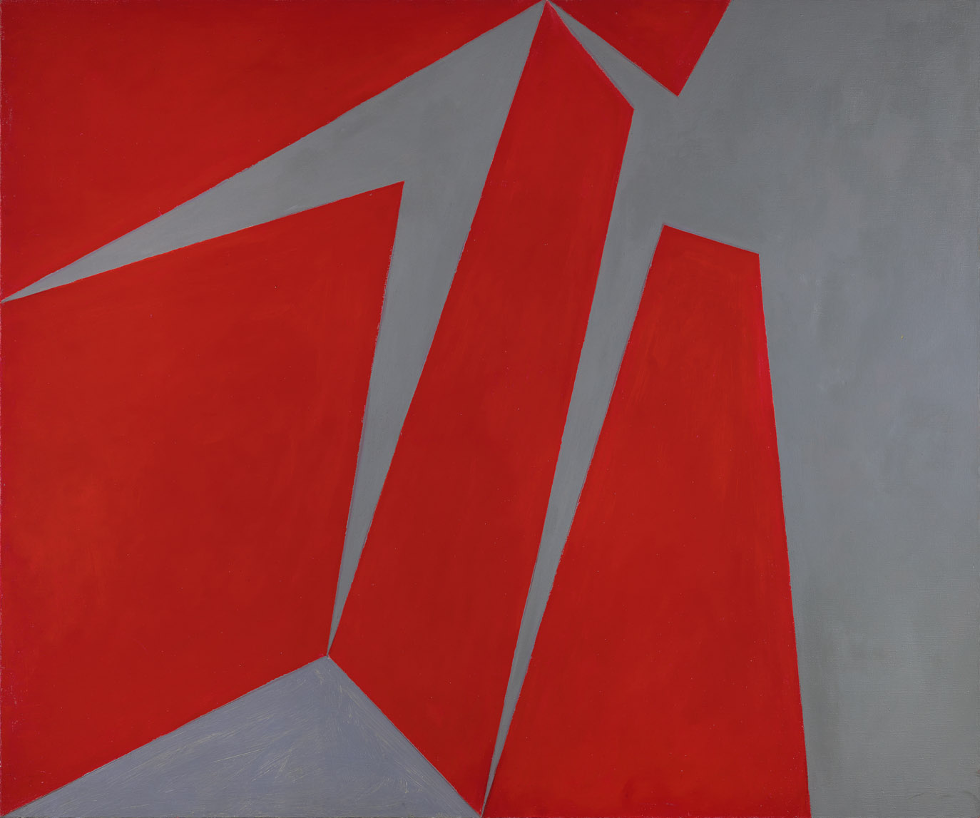 Magical Space Forms 1954 oil on canvas 50 x 60 inches, 127 x 152 2/5 centimeters