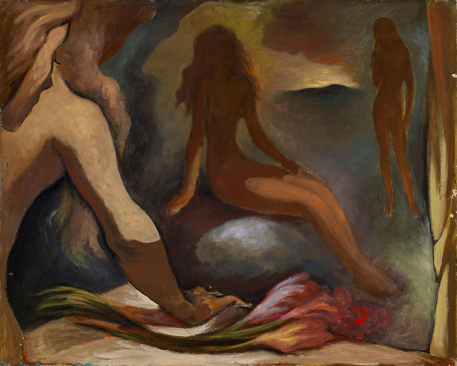 Allegory 1945 oil on canvas 24 x 30 inches, 61 x 76 1/5 centimeters