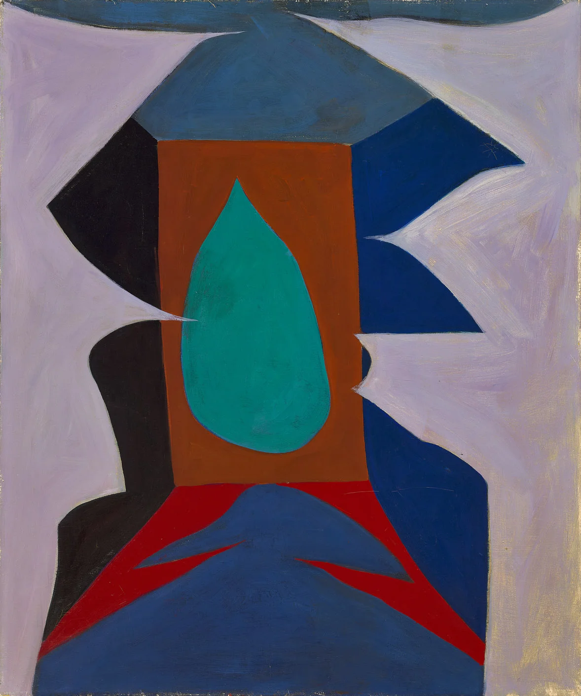 Untitled , 1950 oil on canvas 36 x 30 inches; 91.4 x 76.2 centimeters