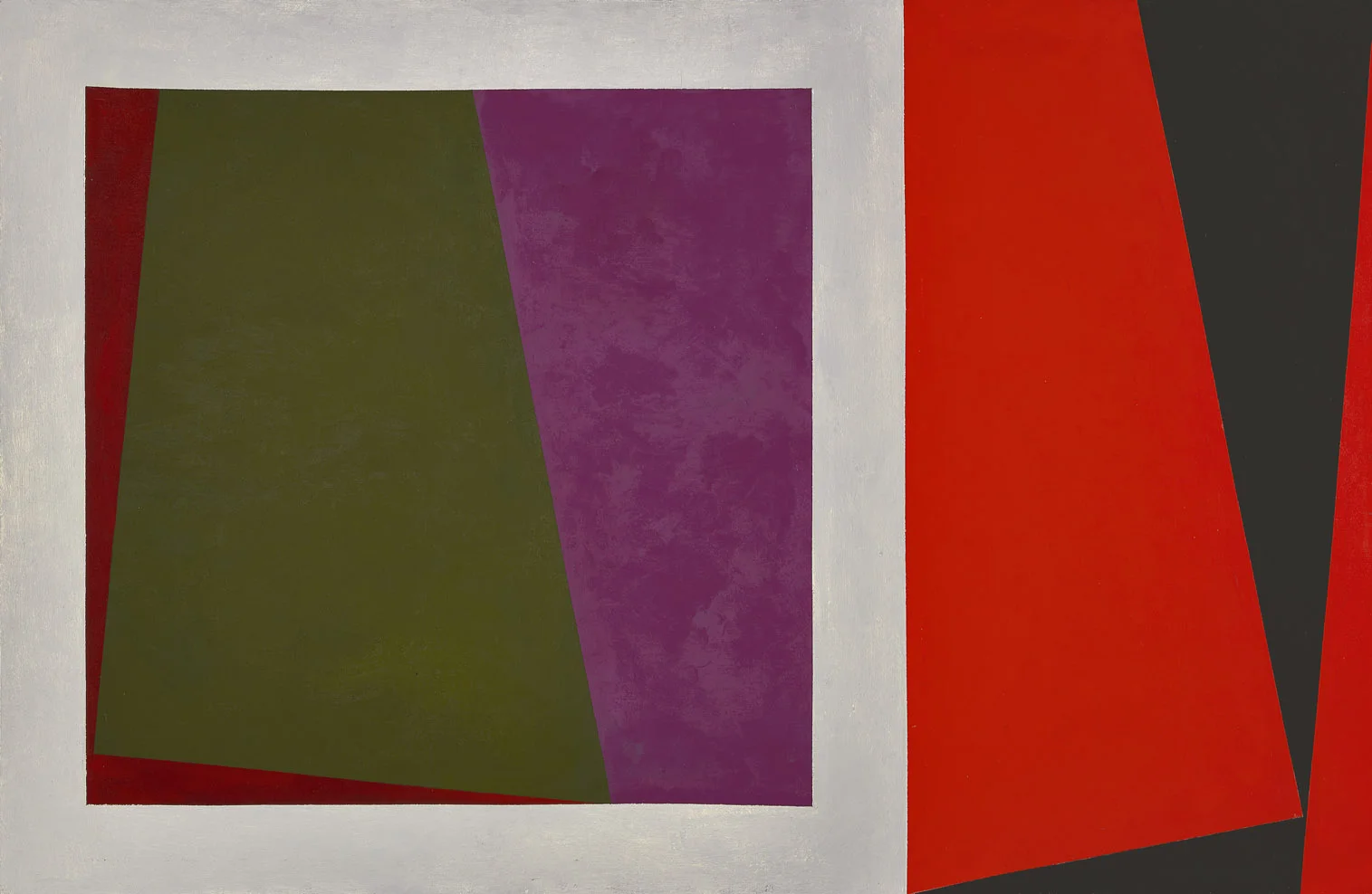Magical Space Forms , 1960 oil on canvas 42 x 64 inches; 106.7 x 162.6 centimeters