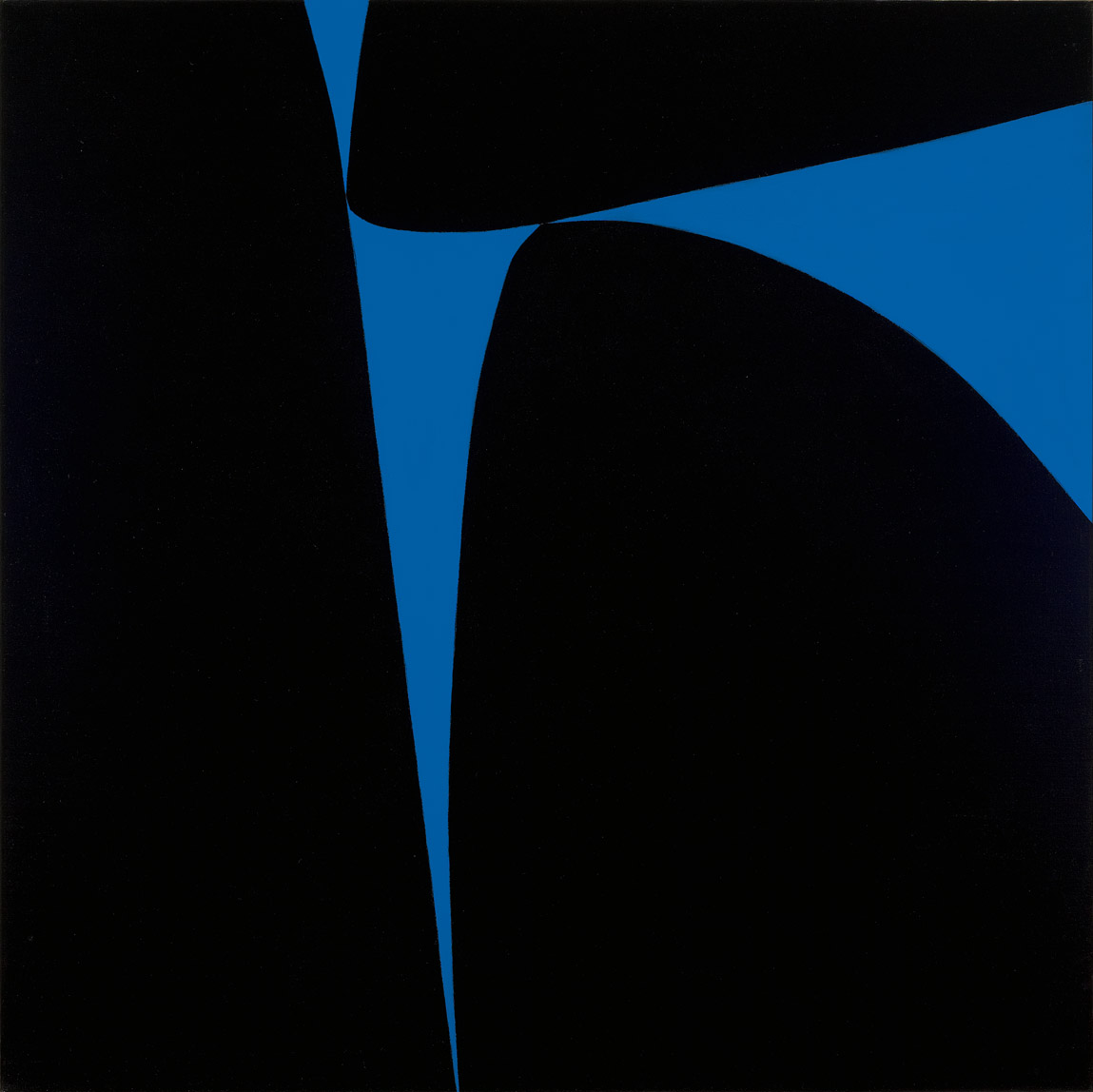 Magical Space Forms , 1962 oil on canvas 50 x 50 inches; 127 x 127 centimeters