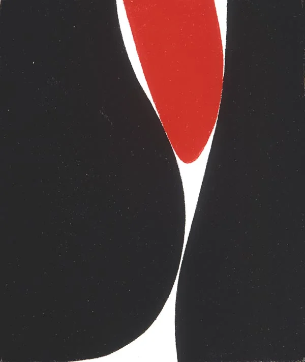 Untitled, (Boulder Series) , 1962 acrylic on canvas 10 x 8 1/2 inches; 25.4 x 21.6 centimeters