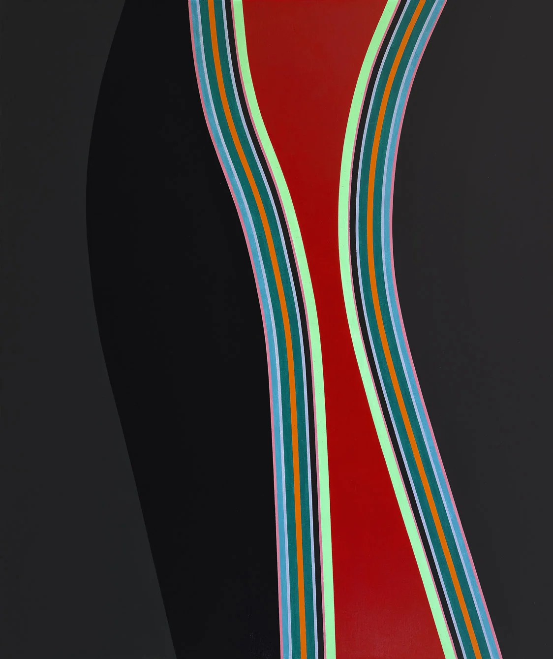 Untitled Composition , 1964 oil and enamel on canvas 60 x 50 inches; 152.4 x 127 centimeters