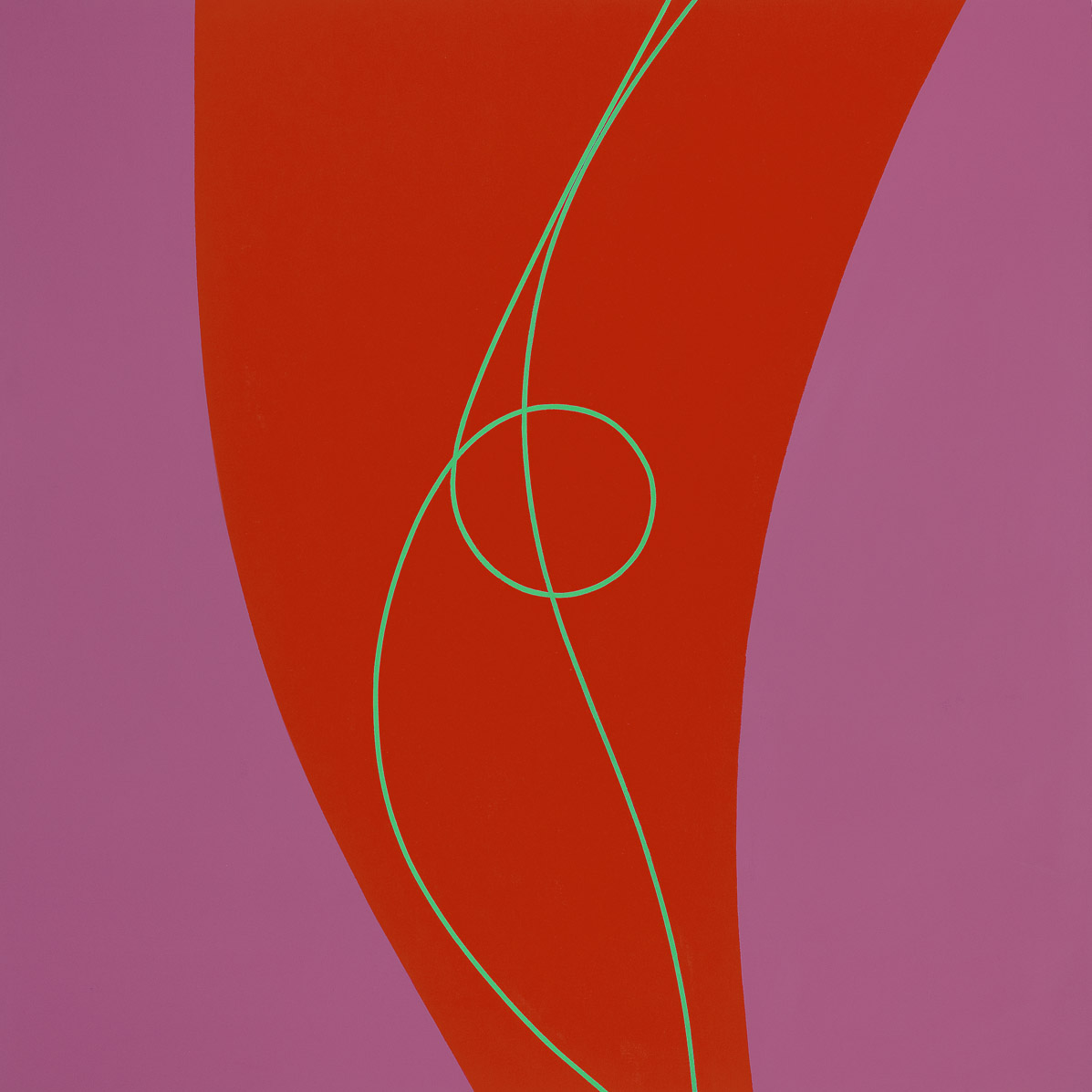 Untitled , 1972 acrylic on canvas 60 x 60 inches; 152.4 x 152.4 centimeters