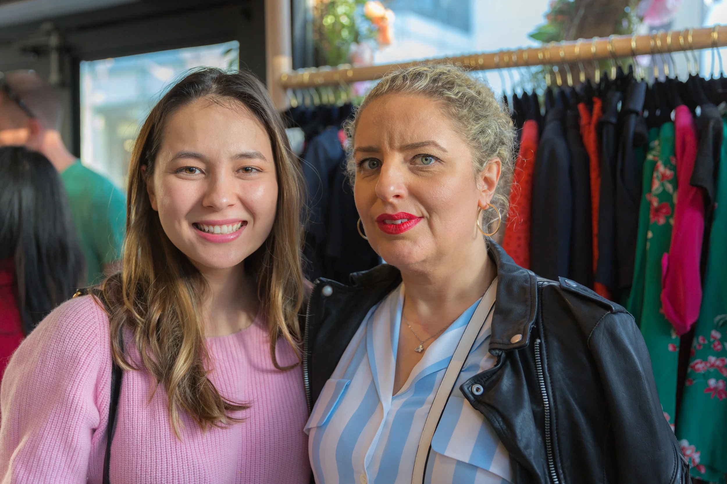 Esther @esthercollins and Liz @lizinlosangeles