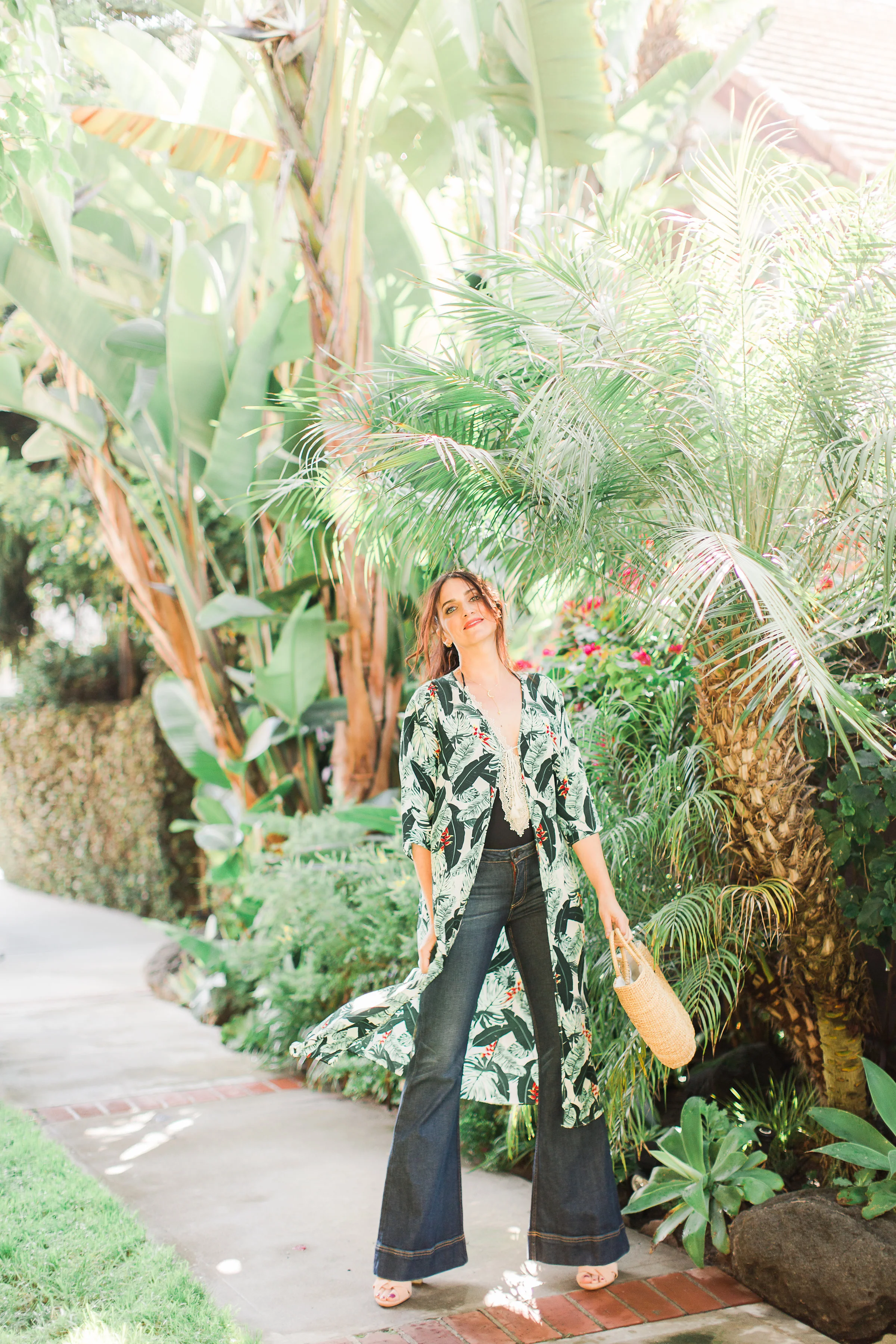 In Rachel Zoe Box of Style Duster and headband