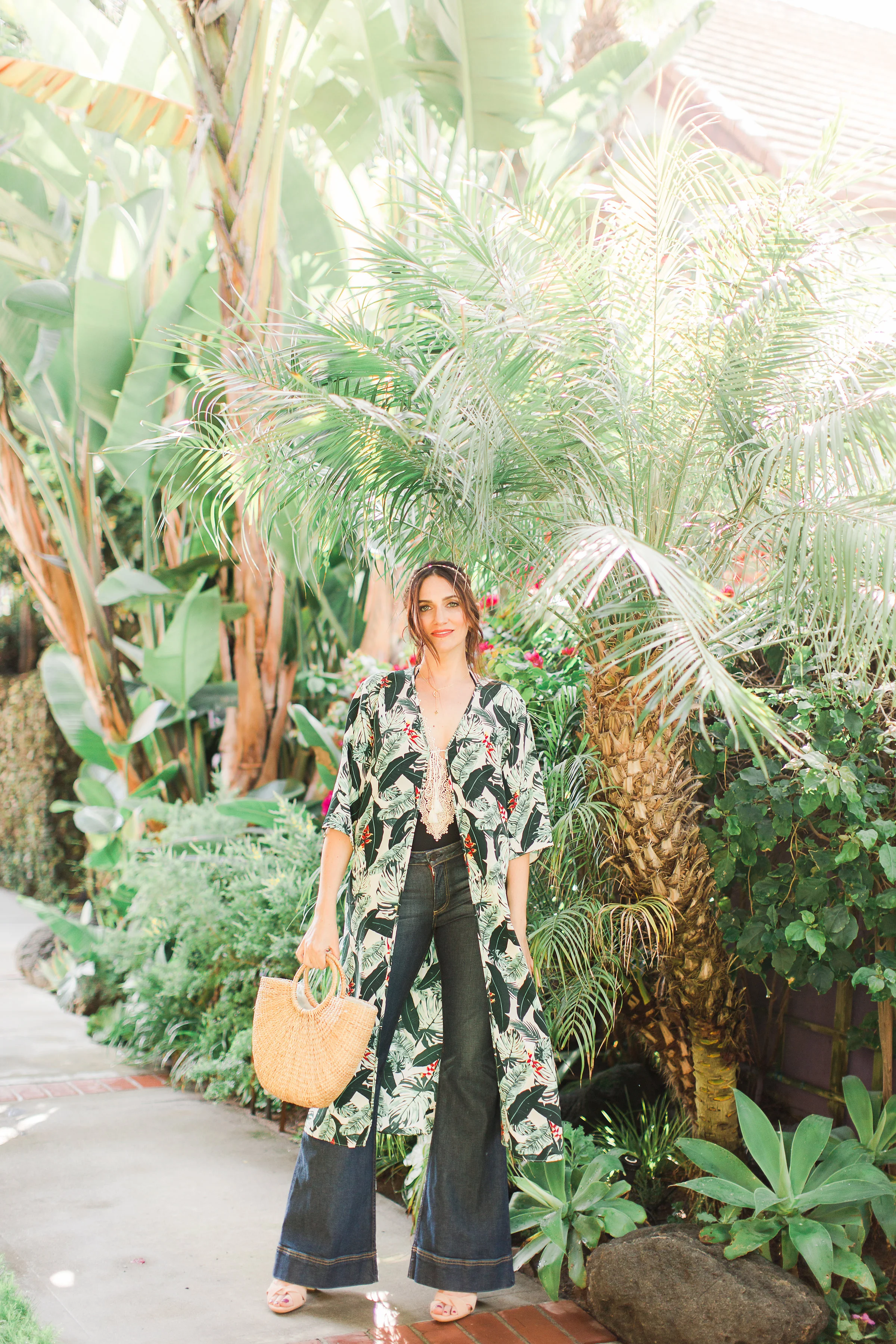 In Rachel Zoe Box of Style Duster and headband