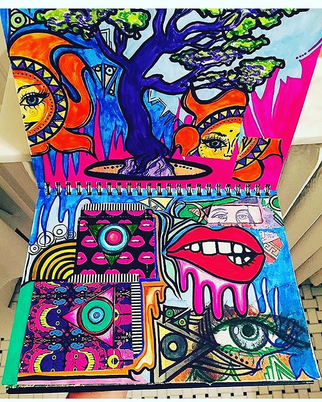 Old sketchbook piece I turned into poster art