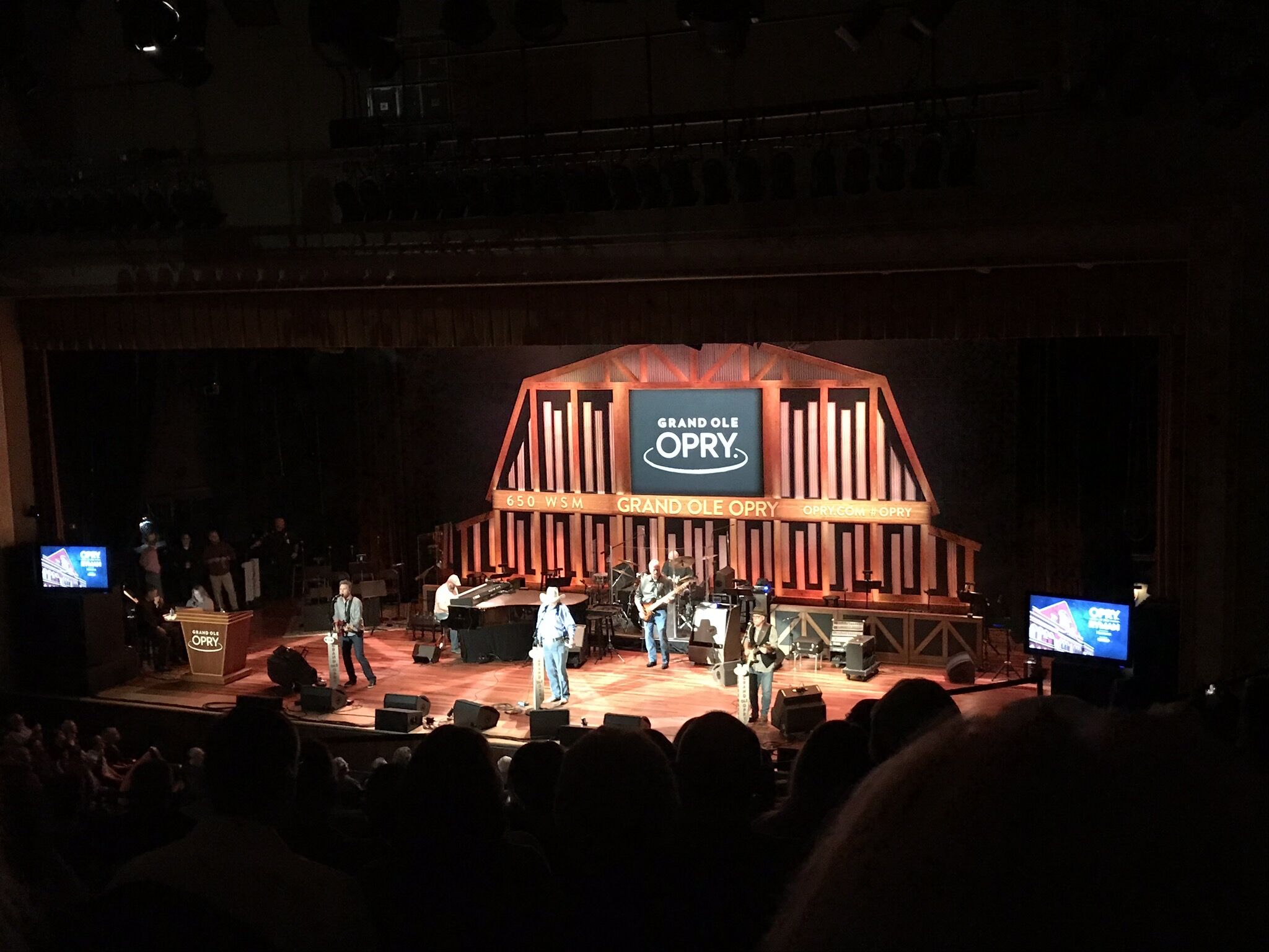 The Grand Ole Opry in Nashville, Tennessee USA.