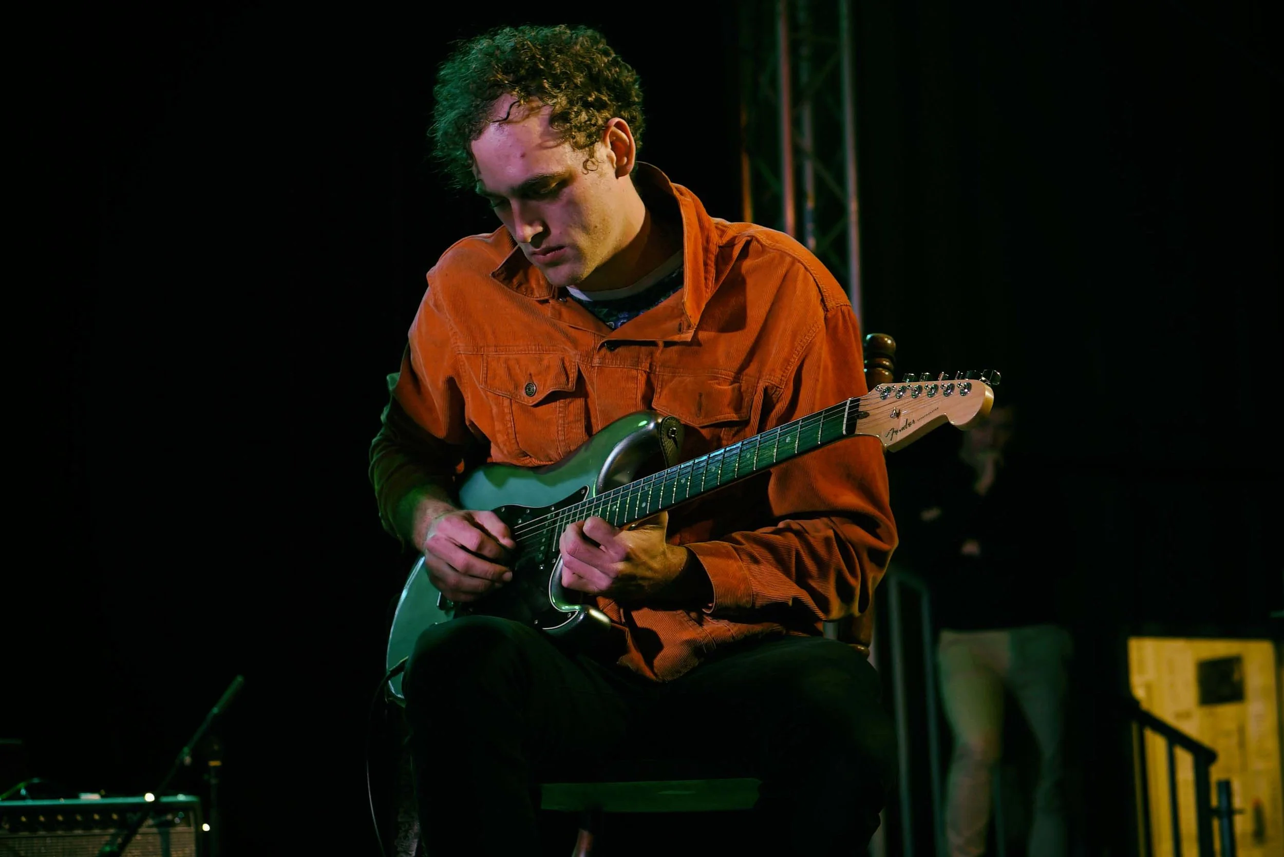 Dan performing with Cold Ghost 2018
