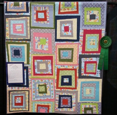 "Modern Logs," Christa's most popular pattern