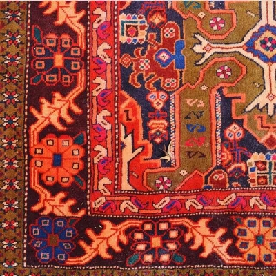 I could roll myself up in the happiness of this rug