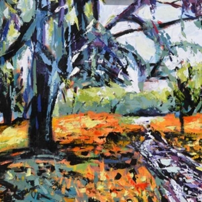 Payne's Prairie by Tammy Lopez. Her paintings are available via Personify in person and online. 