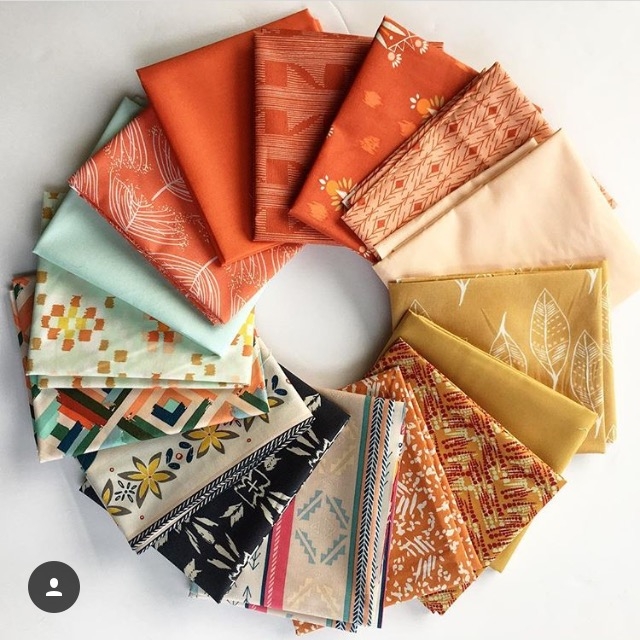 Mathew is also a Stash Fabrics Design Star Finalist-- this was his most recent curated bundle. I'm obsessed. 