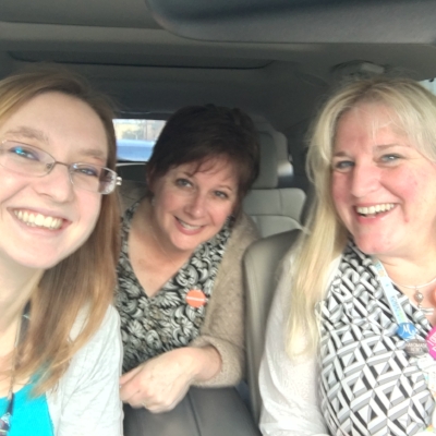 Me, Frances, and Jen