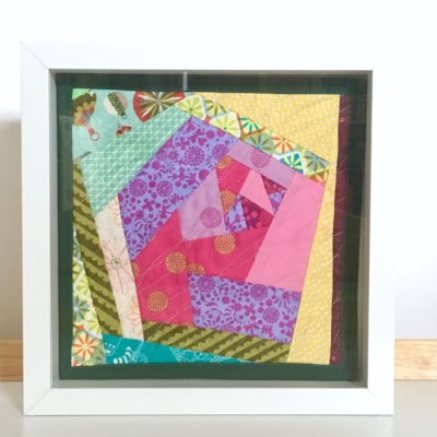 "Hope," 9x9" and framed