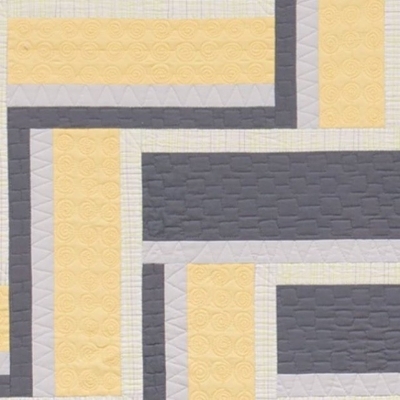 A closeup of Plumb Lines (photo from @christaquilts on Instagram)
