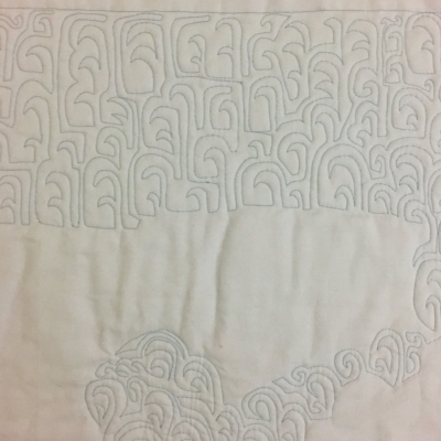 The back of the Florida quilt