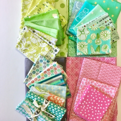 Fabric pull for my Grandma's Kitchen Quilt