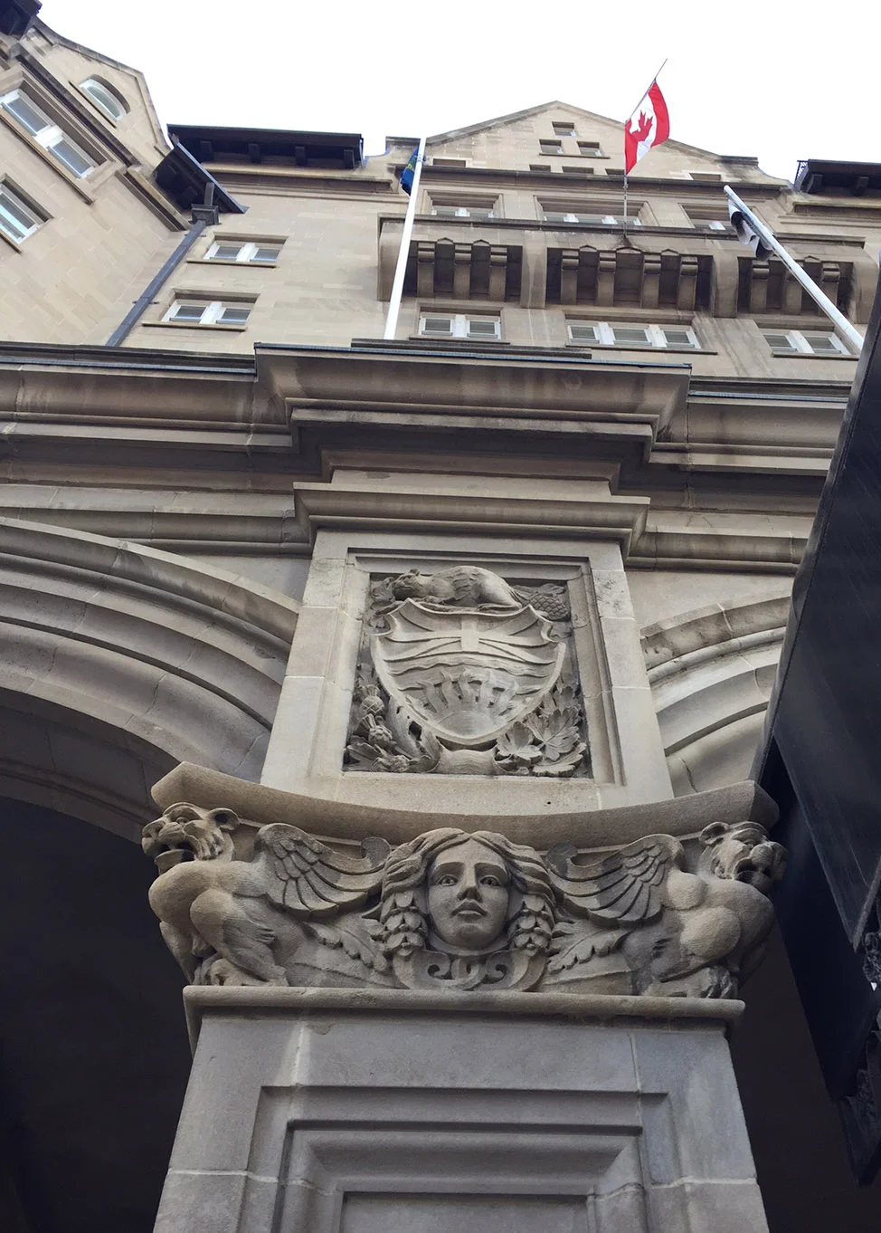 MacDonald Hotel Facade